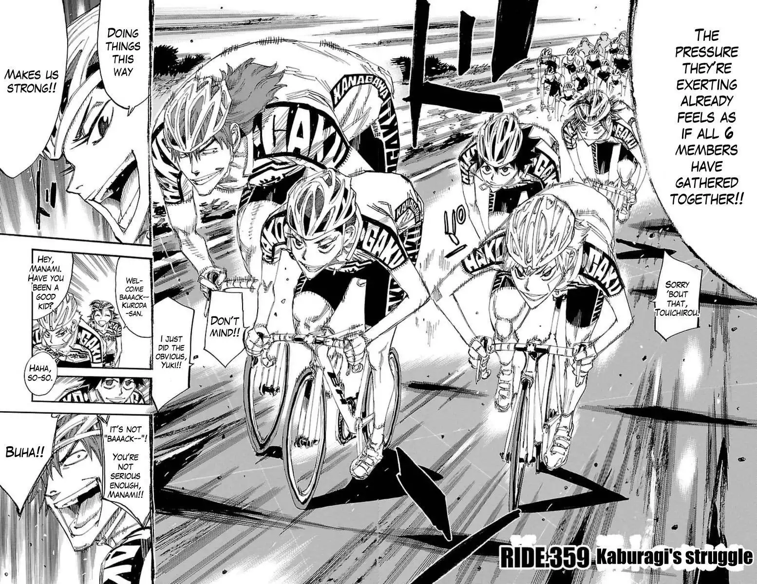 Yowamushi Pedal Chapter 359 4